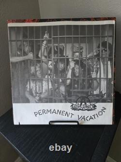 Aerosmith Vinyle LP Autographié Étonnant de Tout le Groupe
