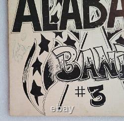 Alabama Enregistrement signé Beckett Loa Bas Coa Country Music Band Vinyle Autographié