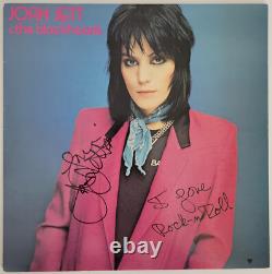 Album I Love Rock n Roll signé par Joan Jett avec certificat d'authenticité preuve vinyle autographe