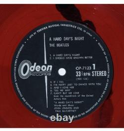 Album Odeon Records Japon de A Hard Day's Night signé par les Beatles rare