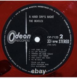 Album Odeon Records Japon de A Hard Day's Night signé par les Beatles rare
