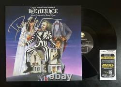 Album Vinyle Bande Originale de Beetlejuice Signé par Danny Elfman avec Certificat d'Authenticité JSA
