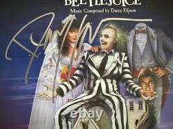 Album Vinyle Bande Originale de Beetlejuice Signé par Danny Elfman avec Certificat d'Authenticité JSA