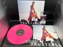Album Vinyle LP Trustfall signé par PINK avec certificat d'authenticité JSA