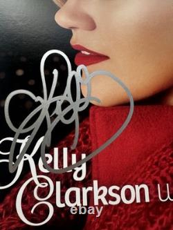 Album Vinyle Signé de Kelly Clarkson Wrapped In Red LP 'Christmas' Certificat JSA