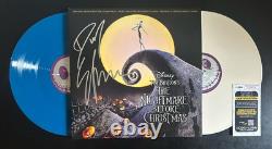 Album Vinyle Signé par Danny Elfman - L'Étrange Noël de Monsieur Jack - JSA COA