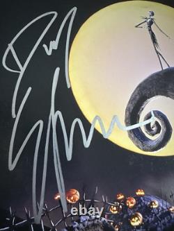 Album Vinyle Signé par Danny Elfman - L'Étrange Noël de Monsieur Jack - JSA COA