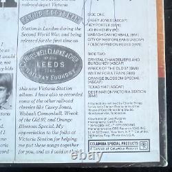 Album de Disque Vinyle Signé par Johnny Cash JSA LOA Destination Victoria Station Z1988
