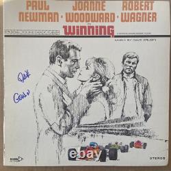 Album de bande originale gagnant signé de Dave Grusin, vinyle autographe