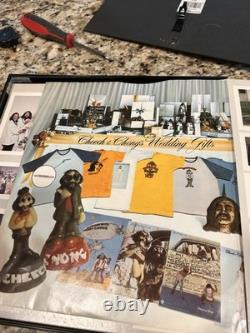 Album de mariage signé par Cheech Marin et Tommy Chong - Vinyle LP enregistrements de comédie autographié