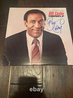 Album de vinyle signé par Bill Cosby, lui-même, comédien, disque V126