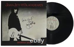 Album des Plus Grands Succès Signé par Joan Jett avec Certificat d'Authenticité Preuve Exacte Disque Vinyle Autographié