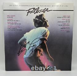 Album signé Footloose de Kenny Loggins Vinyle Disque LP Autographe B Beckett Coa
