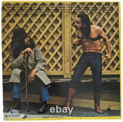 Album signé de Cheech et Chong Preuve exacte COA Beckett Disque vinyle dédicacé
