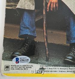 Album signé de Cheech et Chong Preuve exacte COA Beckett Disque vinyle dédicacé