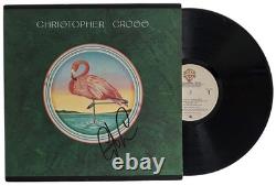 Album signé de Christopher Cross avec certificat d'authenticité, preuve exacte, disque vinyle dédicacé Sailing