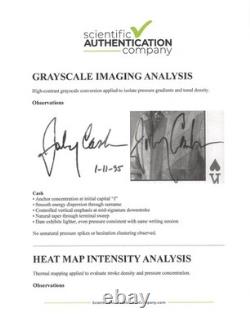 Album signé de Johnny Cash : The Fabulous Johnny Cash