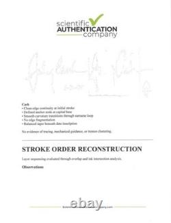 Album signé de Johnny Cash : The Fabulous Johnny Cash