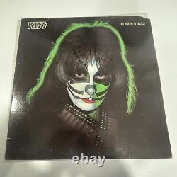 Album solo en vinyle Kiss dédicacé par Peter Criss