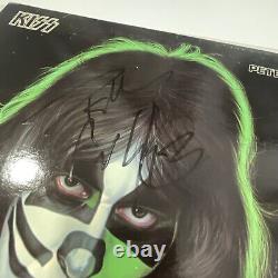 Album solo en vinyle Kiss dédicacé par Peter Criss