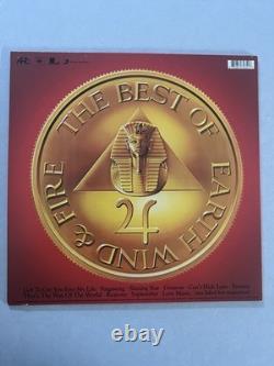 Album vinyle Best Of signé par Earth Wind & Fire avec certificat d'authenticité Beckett BAS