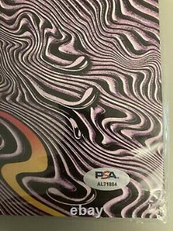 Album vinyle LP dédicacé Tame Impala Currents authentifié par PSA