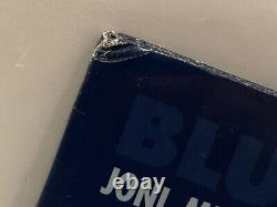 Album vinyle bleu signé autographié par Joni Mitchell avec preuve de certification JSA COA - Rare
