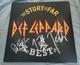Album Vinyle De Def Leppard Sign&eacute; Par Joe Elliott, Rick Savage Et Phil Collen Avec Preuve D&rsquo;authenticit&eacute;