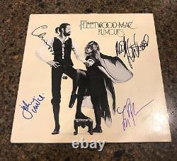 Album vinyle signé autographié FLEETWOOD MAC RUMOURS PREUVE 1.