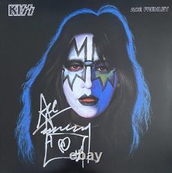 Album vinyle signé par Ace Frehley de Kiss - The Spaceman
