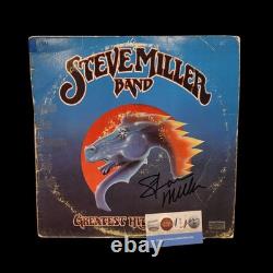 Album vinyle signé par Steve Miller - Grands succès avec certificat d'authenticité