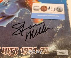 Album vinyle signé par Steve Miller - Grands succès avec certificat d'authenticité
