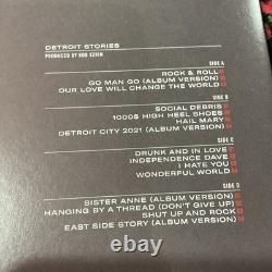 Alice Cooper Detroit Stories Disque vinyle 2 LP signé et autographié