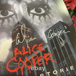 Alice Cooper Detroit Stories Disque vinyle 2 LP signé et autographié