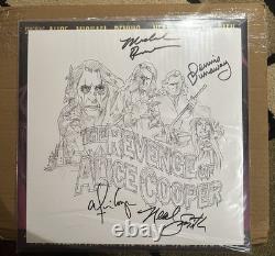 Alice Cooper La Vengeance d'Alice Cooper Vinyle Autographié