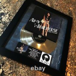 Amy Winehouse (retour Au Noir) CD Lp Record Vinyle Autographié Signé