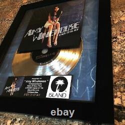 Amy Winehouse (retour Au Noir) CD Lp Record Vinyle Autographié Signé