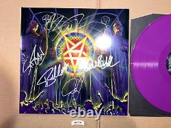 Anthrax - Disque vinyle LP signé et dédicacé 'For All Kings'