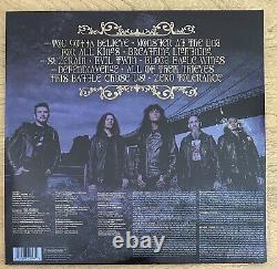 Anthrax Pour tous les rois Vinyl pourpre LP signé par le groupe entier Légère empreinte lumineuse BON MARCHÉ
