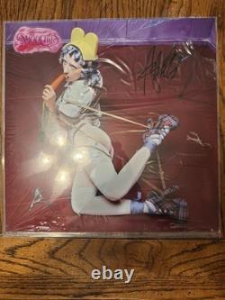 Ashnikko Smoochies Vinyle LP Signé à la Main Exclusif Indie PREUVE D'AUTOGRAPHE Blanc