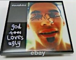 Atmosphere Slug Signed + Framed God Loves Ugly Vinyl Record Album Rymesayers