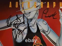 Autographe Entièrement Signé That The Stuff Lp Randy Rand Steve Lynch Keni Plnk Vinyl