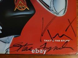 Autographe Entièrement Signé That The Stuff Lp Randy Rand Steve Lynch Keni Plnk Vinyl