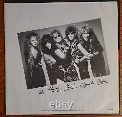 Autographe Entièrement Signé That The Stuff Lp Randy Rand Steve Lynch Keni Plnk Vinyl