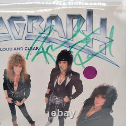 Autographe Loud & Clear Vinyle signé autographié rare