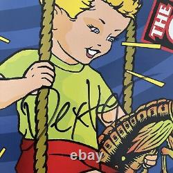 Autographié Offspring Dexter Holland Et Noodles Signé Americana Vinyl Lp
