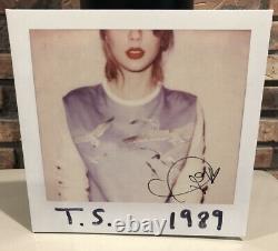 Autographié Taylor Swift 1989 Signé Lp Record Vinyl