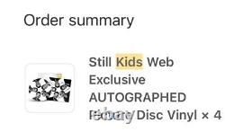Autographié signé Nouveaux Kids on the Block NKOTB Toujours Enfants Picture Disc Vinyle Neuf