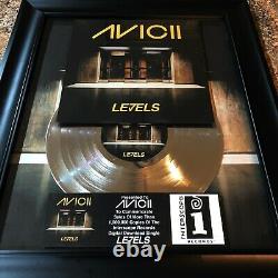 Avicii (levels) CD Lp Record Vinyle Autographié Signé