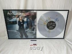 Avril Lavigne Signé Autographied Framed Urban Outfitters Exlusive Vinyl Psa Coa